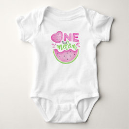 Eine in Melon First Birthday Baby Bodysuit Baby Strampler