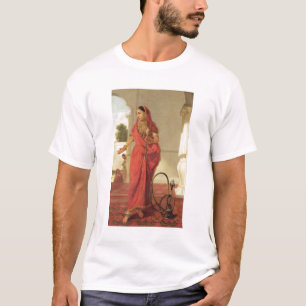 Eine indische Tänzerin mit einer Huka, 1772 (Öl T-Shirt