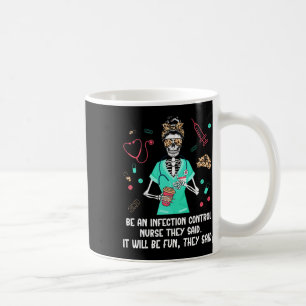 Eine Infektionskrankheit Kontrolle Nurse Infektion Kaffeetasse
