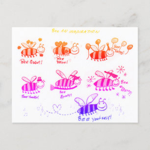Eine Inspiration Postkarte