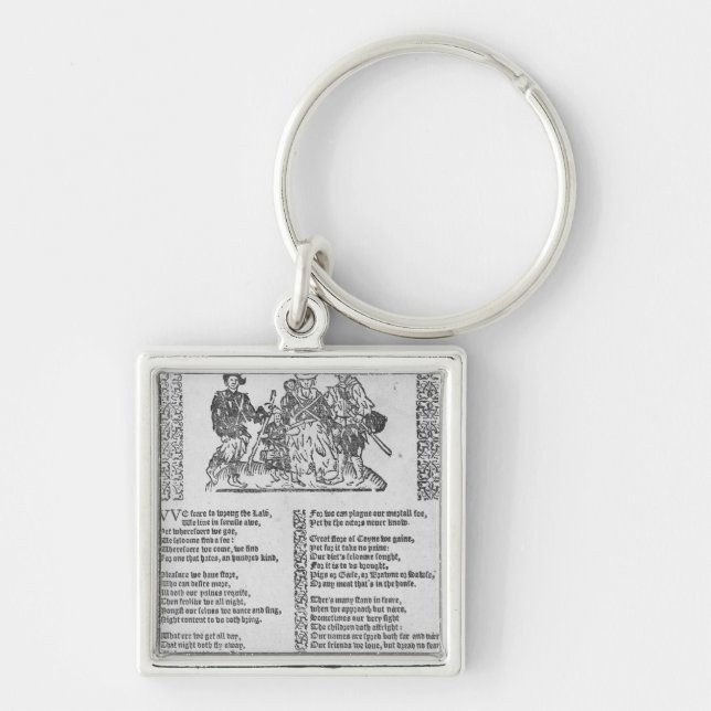 Eine Jagdszene Schlüsselanhänger (Vorne)