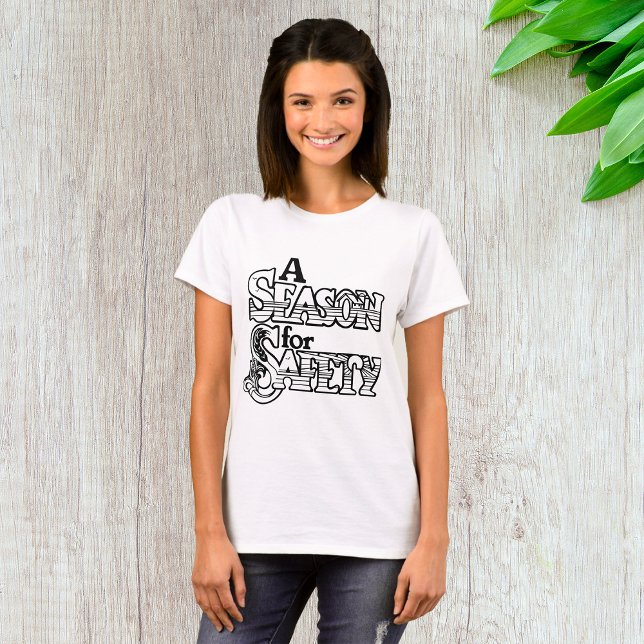 Eine Jahreszeit für den T - Shirt von Frauen in Si (Von Creator hochgeladen)