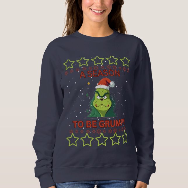 Eine Jahreszeit, um mürrisch zu sein, ich hasse We Sweatshirt (Vorderseite)