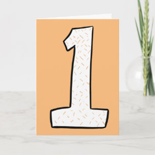 Eine Jubiläumskarte Karte