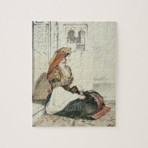 Eine jüdische Frau von Gibraltar, 'von den Skizze