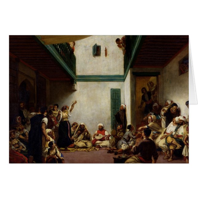 Eine jüdische Hochzeit in Marokko, 1841 (Vorderseite (Horizontal))