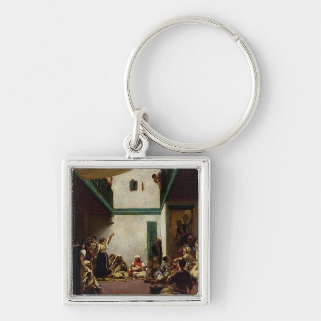 Eine jüdische Hochzeit in Marokko, 1841 Schlüsselanhänger (Vorne)