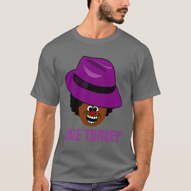 Eine junge Türkei ist voll von sich selbst T-Shirt (Vorderseite)