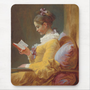 Eine junges Mädchen-Lesung, der Leser durch J. Mousepad