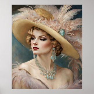 Eine juwelengeschmückte Elegance Poster
