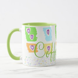 Eine Kaffee-Liebe-Tasse Tasse
