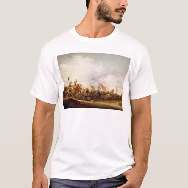 Eine Kampf-Szene, 1653 T-Shirt (Vorderseite)