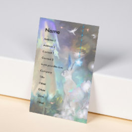 Eine Kaninchengeschichte Visitenkarte