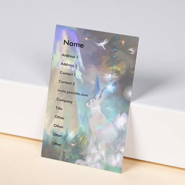 Eine Kaninchengeschichte Visitenkarte (Von Creator hochgeladen)