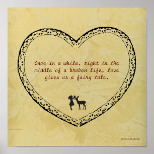 Eine kaputte Lebensmärchen Poster