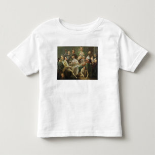 Eine Karikatur-Gruppe, c.1776 (Öl auf Leinwand) Kleinkind T-shirt