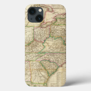 Eine Karte der Straßen, der Kanäle und des Case-Mate iPhone Hülle