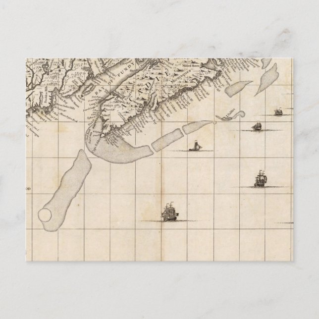 Eine Karte des britischen Empire in Amerika Blatt  (Vorderseite)