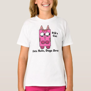 Eine Kasten-Katzenmarke - Katzen ordnen, Hunde T-Shirt