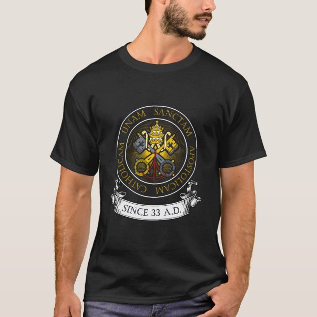 Eine katholische katholische katholische Kirche Ka T-Shirt (Vorderseite)