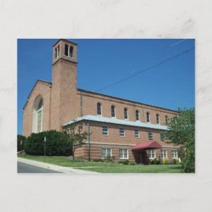 Eine katholische Kirche Postkarte