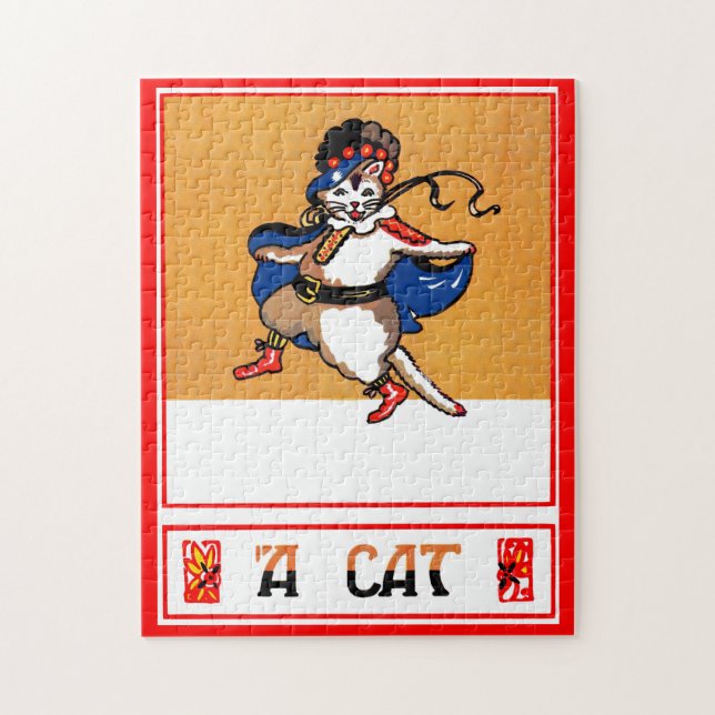 Eine Katze (Vertikal)