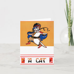 Eine Katze
