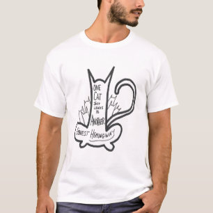 Eine Katze führt zur anderen T-Shirt
