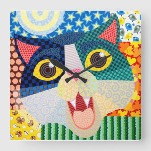 Eine Katze für alle Jahreszeiten Uhr von Laura Dum