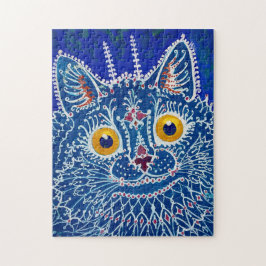 Eine Katze im gotischen Stil von Louis Wain