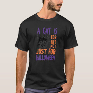Eine Katze ist für das Leben nicht nur eine hallow T-Shirt