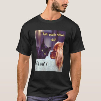 Eine Katze wird nie besessen Frag einen Cocker Spa T-Shirt