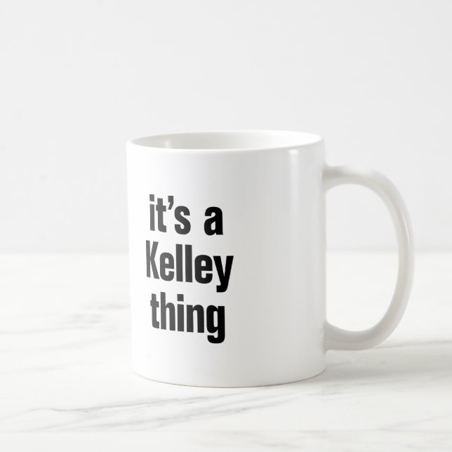 eine kelley-Sache Kaffeetasse (Rechts)
