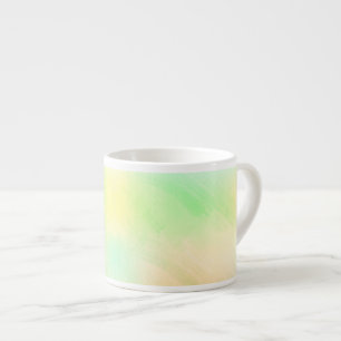 Eine Keramiktasse auf einer weißen Marmoroberfläch Espressotasse