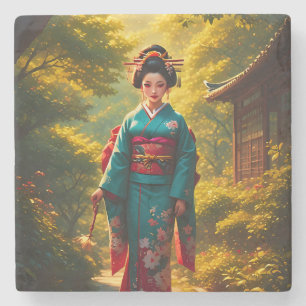 Eine Kimono-Strahlung Steinuntersetzer