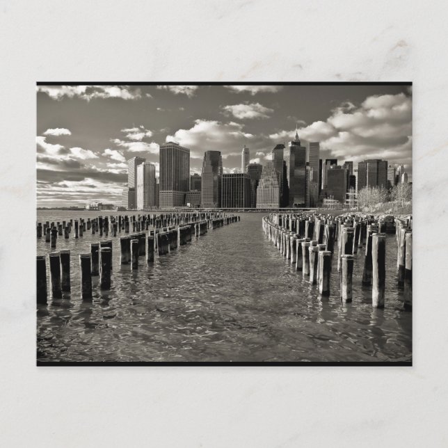 eine klare Sicht Postkarte (Vorderseite)