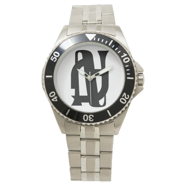 Eine klassische Armbanduhr  (Vorderseite)