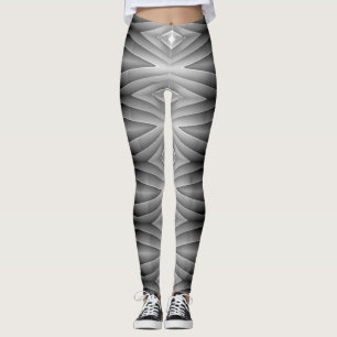 Eine klassische schwarze "Ratti_Creative_Arts" Leg Leggings