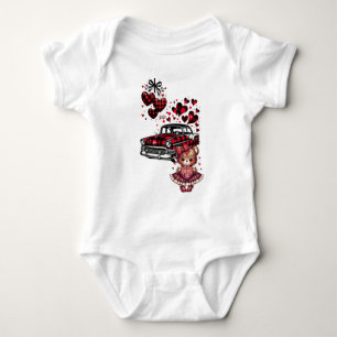 EINE KLASSISCHE VALENTINSLIEBE FÜR DICH 2 BABY STRAMPLER