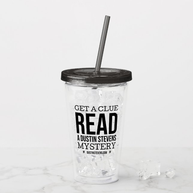 Eine Klaue, ein Dustin Stevens-Mystery lesen Acryltrinkbecher (Rückseite Ice)