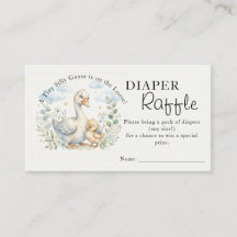 Eine kleine alberne Gans ist los Baby Shower