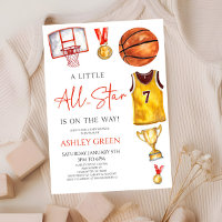 Eine kleine All-Star-Basketball-Baby-Dusche