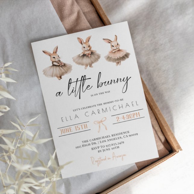 Eine kleine Babydusche Einladung (Von Creator hochgeladen)