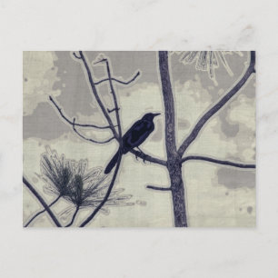Eine kleine Birdie - Bye Bye Blackbird Postkarte