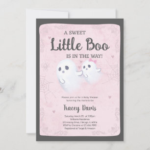 Eine kleine Boo Baby Dusche Einladung