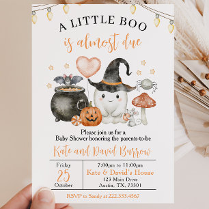 Eine kleine Boo Baby Dusche Einladung
