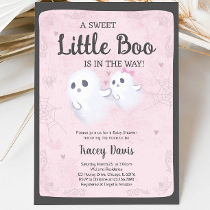 Eine kleine Boo Baby Dusche Einladung