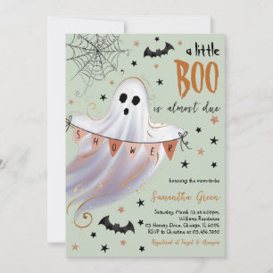 Eine kleine Boo Baby Dusche Einladung