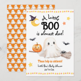 Eine kleine Boo-Baby-Dusche Halloween Einladung