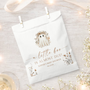 Eine kleine Boo Boho Ghost Wildblume Kinderdusche Geschenktütchen
